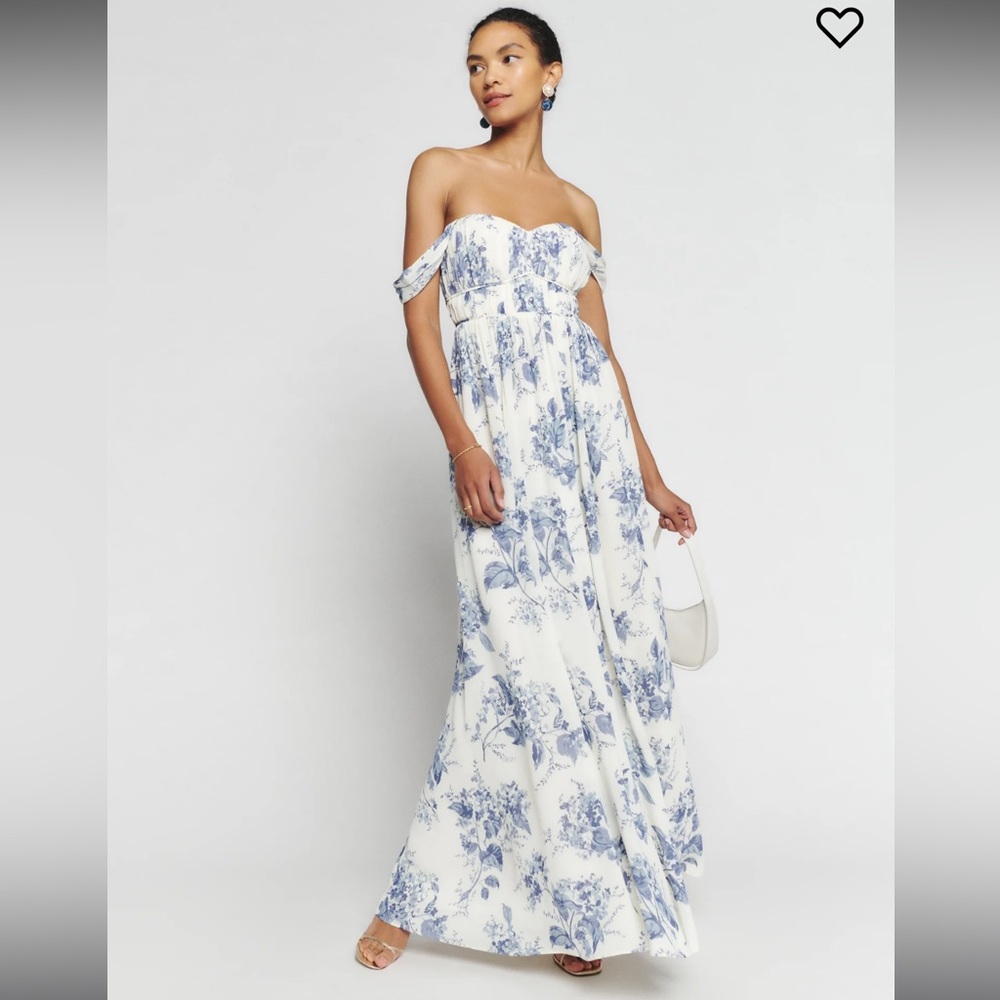 Reformation Jayde Dress in Lupine